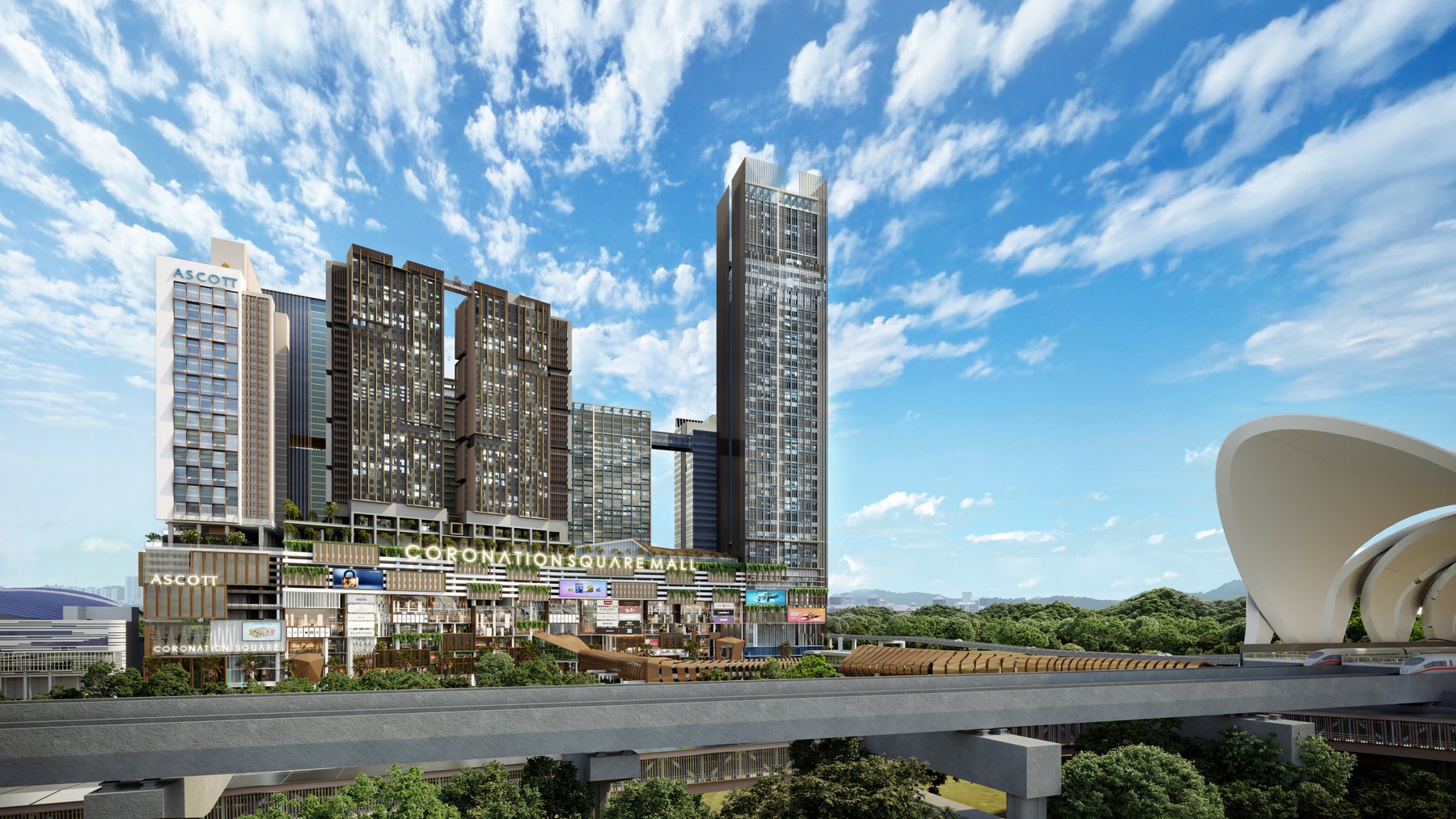 Coronade Twins exterior rendering