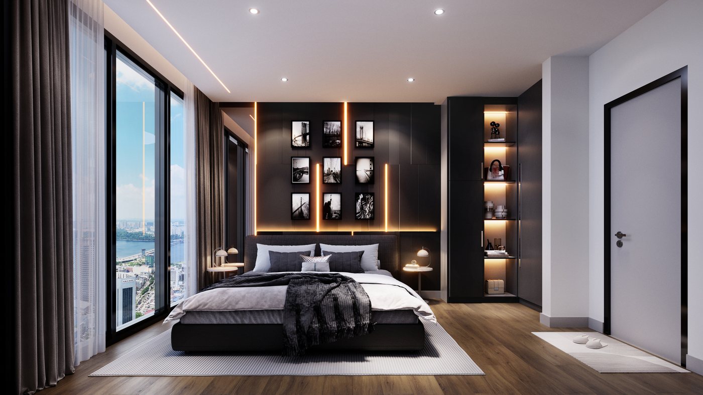 The Horizon layout interior